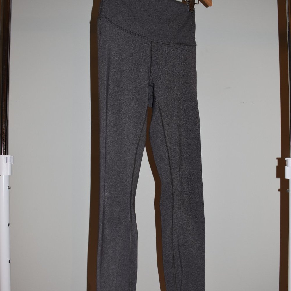 Lululemon Wunder Under High-Rise 7/8 Tight *Luxtreme 25" Heathered Black